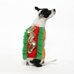 NEW Hot Dog Costume Pet Size Medium Dog (20-50 lbs) Halloween Vibrant Life 1 pc